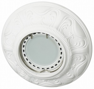 Светильник гипсовый встраиваемый mr 16 Roden RD-123 Wh