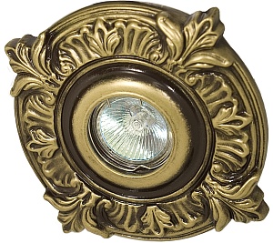 Встраиваемый гипсовый декоративный светильник RD-010 AB