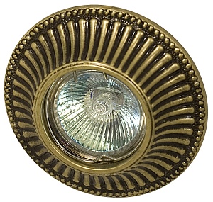 Встраиваемый гипсовый декоративный светильник RD-015 AB