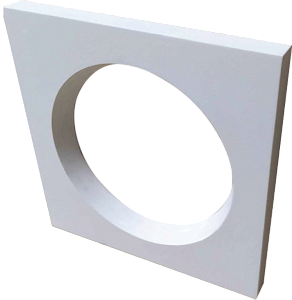 Рамка для гипсового светильника RD-452 Wh