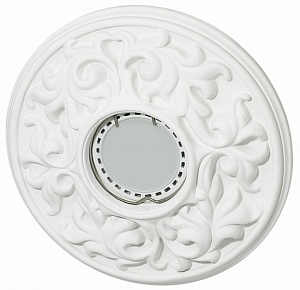 Светильник гипсовый встраиваемый mr 16 Roden RD-007 Wh