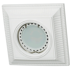 Светильник гипсовый встраиваемый mr 16 Roden RD-117 Wh/G