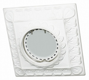 Светильник гипсовый встраиваемый mr 16 Roden RD-014 Wh