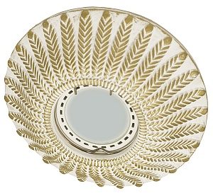 Встраиваемый гипсовый декоративный светильник RD-004 Wh/G