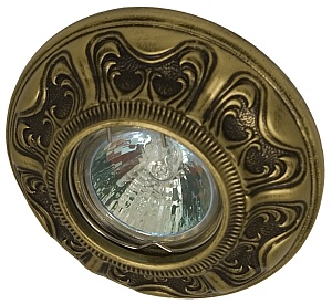 Встраиваемый гипсовый декоративный светильник RD-123 AB