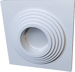 Светильник гипсовый встраиваемый mr 16 Roden RD-404 Wh