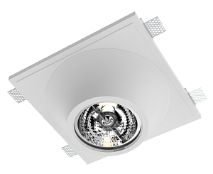 Светильник Roden гипсовый врезной под шпаклевку AR-111  RD-250