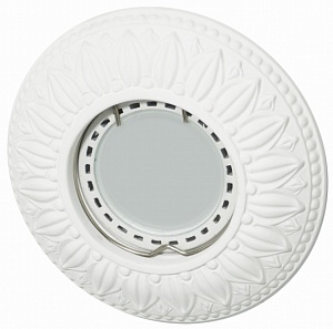 Гипсовый светильник встраиваемый mr16 Roden RD-001 Wh/G