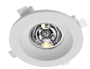 Светильник Roden гипсовый врезной под шпаклевку AR-111 RD-256