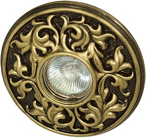 Встраиваемый гипсовый декоративный светильник RD-007 AB