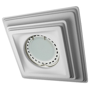 Светильник гипсовый встраиваемый mr 16 Roden RD-105 Wh