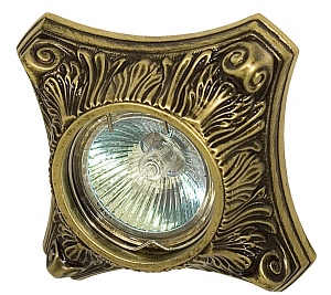 Встраиваемый гипсовый декоративный светильник RD-009 AB