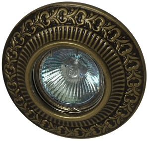 Встраиваемый гипсовый декоративный светильник RD-122 AB