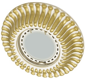Встраиваемый гипсовый декоративный светильник RD-013 Wh/G