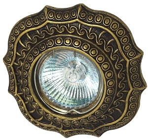 Встраиваемый гипсовый декоративный светильник RD-012 AB