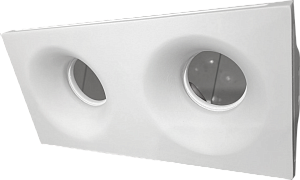 Гипсовый светильник Roden врезной под шпатлевку mr16 RD-200-2