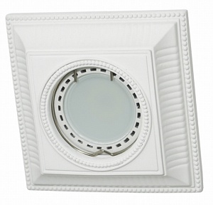 Светильник гипсовый встраиваемый mr 16 Roden RD-117 Wh