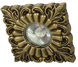 Встраиваемый гипсовый декоративный светильник RD-003 AB