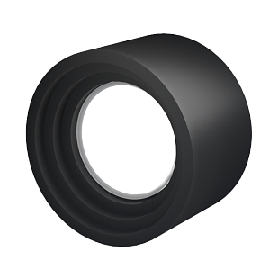 Гипсовый светильник mr16 Roden RD-043 BK