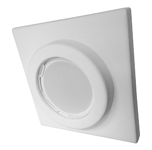 Встраиваемый гипсовый декоративный светильник RD-060 Wh L