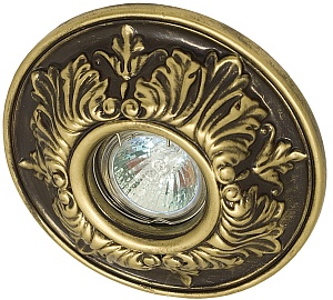 Встраиваемый гипсовый декоративный светильник RD-005 AB