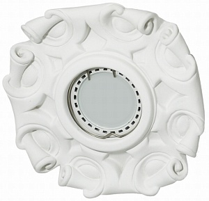 Светильник гипсовый встраиваемый mr 16 Roden RD-008 Wh